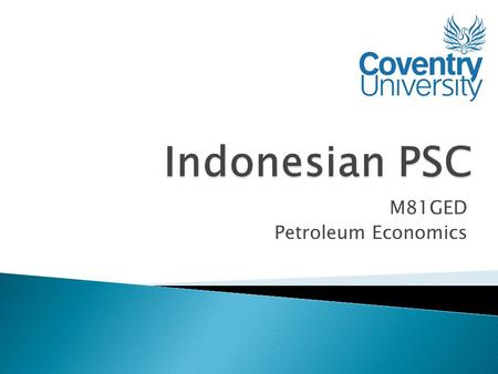 M81GED Petroleum Economics. FTP: First Tranche Petroleum Investment Credits Domestic Market Obligation First Tranche Petroleum: FTP is basically having.