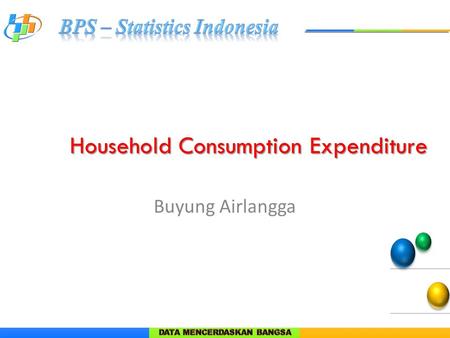 Household Consumption Expenditure Buyung Airlangga.