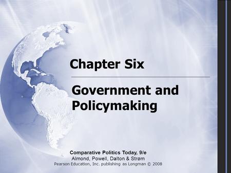 Government and Policymaking