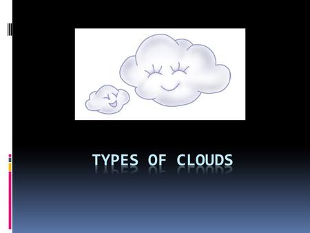 Types of Clouds.