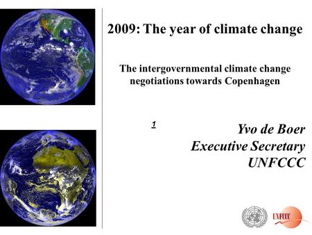 2009: The year of climate change