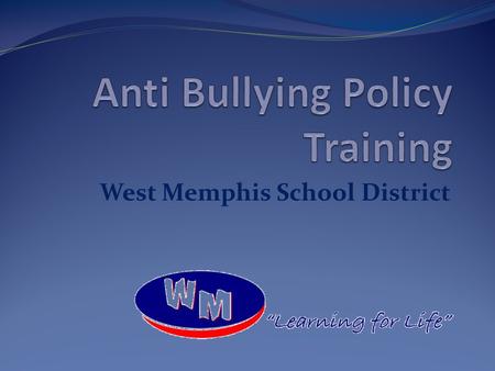 Anti Bullying Policy Training