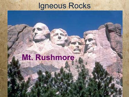 Igneous Rocks Mt. Rushmore. Half Dome, Yosemite, CA Ansel Adams.