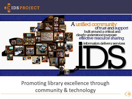 Promoting library excellence through community & technology.