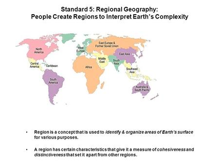 World Regional Map from: