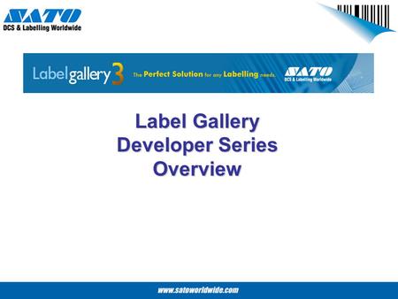 Label Gallery Developer Series Overview. Label Gallery Developer Series Label Gallery Developer Series is a line of Label Gallery products designed for.