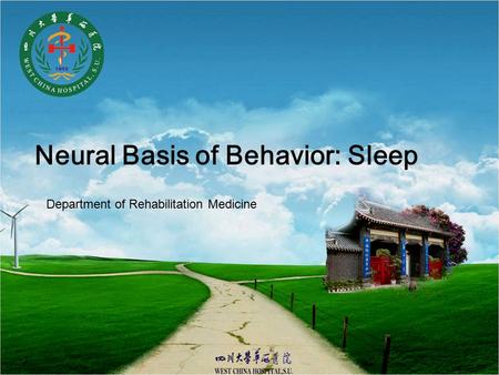 Neural Basis of Behavior: Sleep
