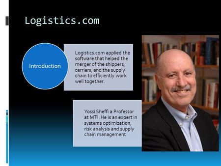 Logistics.com Introduction