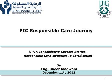 PIC Responsible Care Journey