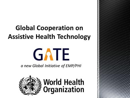 A new Global Initiative of EMP/PHI. Road Traffic Injuries (RTI) Ageing Communicable disease (CD) Non-communicable disease (NCD) 20 Century 21 Century.