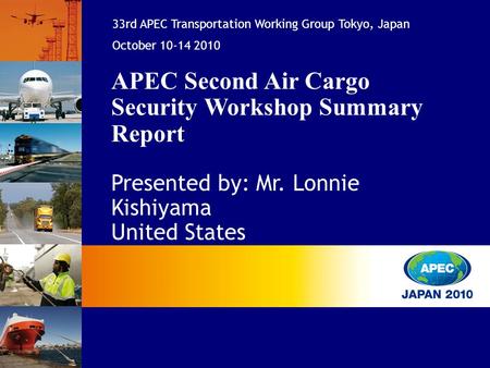 APEC Second Air Cargo Security Workshop Summary Report