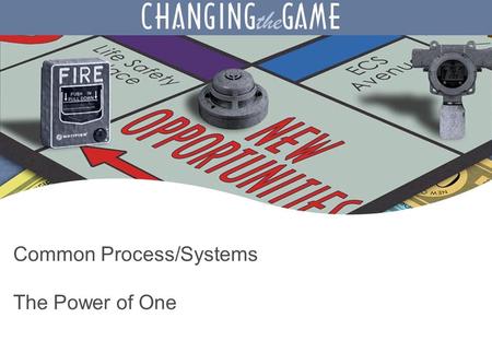 Common Process/Systems The Power of One. Annual Distributor Conference October 17-20, 2010 2 2HONEYWELL - CONFIDENTIAL File Number Acronyms ERP SAP CP/S.