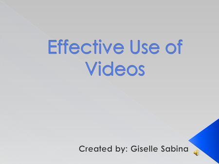 By the end of this lesson, students will be able to:  Discuss the advantages and disadvantages of recorded video versus live feed.  Discuss the hardware.