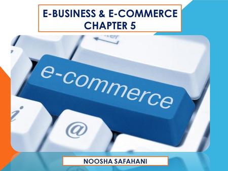 E-business & E-Commerce chapter 5