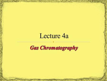 Gas chromatography is used in many research labs, industrial labs (quality control), forensic (arson and drug analysis, toxicology, etc.), environmental.