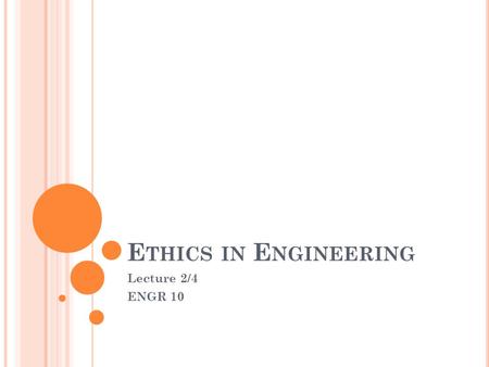 engineering ethics case studies ppt
