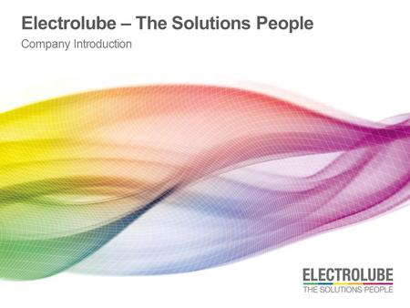 Electrolube – The Solutions People Company Introduction.