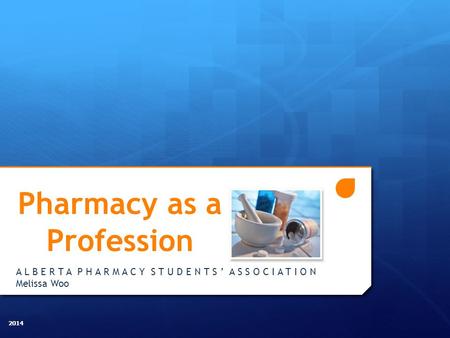 Pharmacy as a Profession