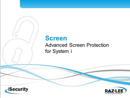 1 Screen Advanced Screen Protection for System i.