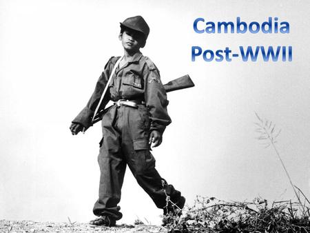 The French ruled Cambodia from 1864, after King Norodom signed a treaty making Cambodia a protectorate of France Cambodia formed a part of French Indochina,