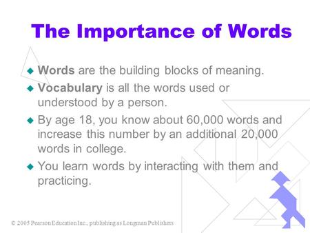 The Importance of Words