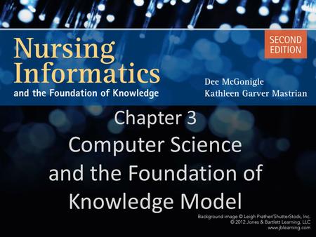 Chapter 3 Computer Science and the Foundation of Knowledge Model