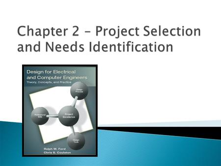 By the end of this chapter, you should:  Have an understanding of the types of projects electrical and computer engineers undertake.  Understand and.