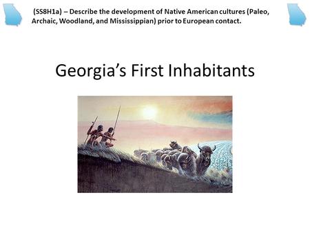Georgia’s First Inhabitants