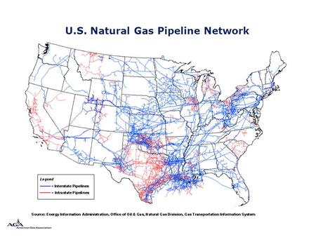 U.S. Natural Gas Pipeline Network. FUTURE NATURAL GAS DEMAND ( 2010-2030) Source: Energy Information Administration, Annual Energy Outlook 2009-2030.
