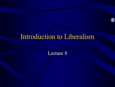 Introduction to Liberalism Lecture 8. War in the Contemporary State System “The Culture of Death.” Boutros Boutros-Ghali (Former Secretary-General of.