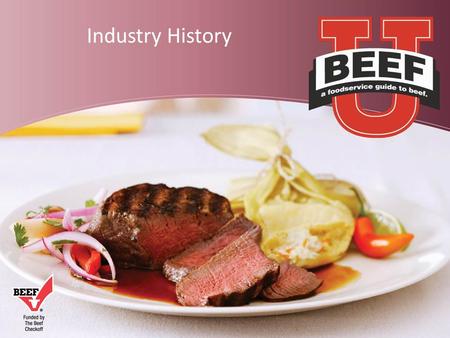 Industry History.  Industry History and Background  Economic Factors  U.S. Imports and Exports  Beef Price Cycles  Beef Production in the U.S. Intro.
