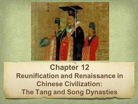 Connecting to Before Xia, Shang, Zhou, Era of Warring States, Qin, Han, Three Kingdoms Period (Northern Qi; Northern Zhou; Chen) Han has fallen as a result.