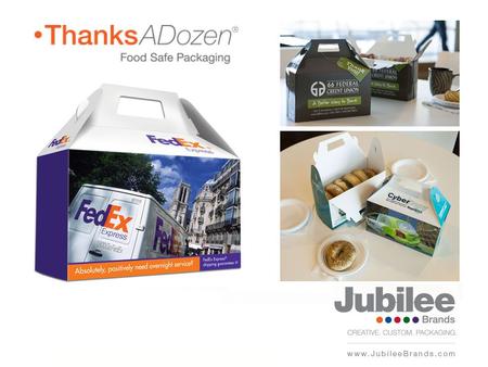 The Thanks A Dozen Technique Companies/Marketing Strategies that Soar with TAD Selling Thanks A Dozen How Jubilee Brands can help Today's Agenda.