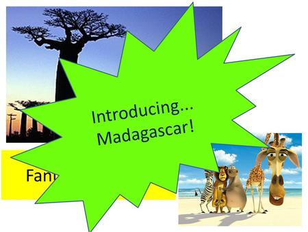 Fantastic Places! Introducing... Madagascar!. Learning Objectives Know what the landscape is like in Madagascar Recall knowledge about the rainforest.