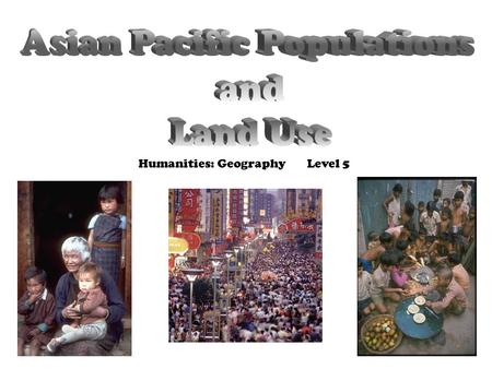 Asian Pacific Populations
