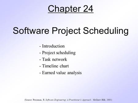 Timeline Chart For Project Scheduling