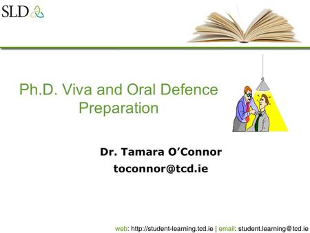 Ph.D. Viva and Oral Defence Preparation