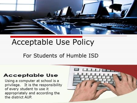For Students of Humble ISD