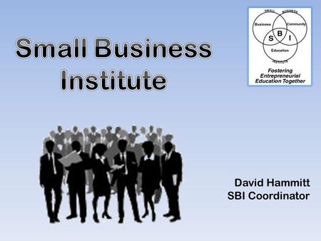 David Hammitt SBI Coordinator. Agenda Consulting Project Procedure – Guidelines – How to Resources Project Allocation.