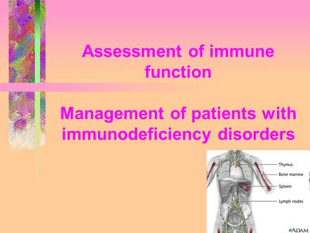 Disorders of Immune System