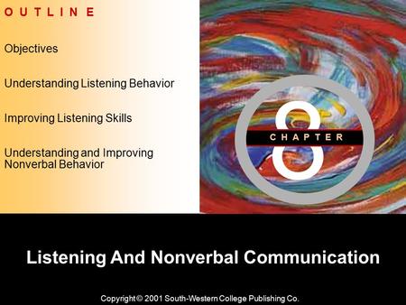 Listening And Nonverbal Communication