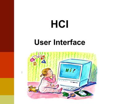 HCI User Interface.