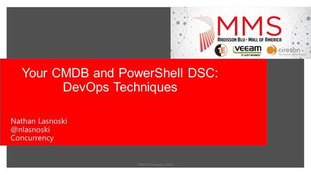 Your CMDB and PowerShell DSC: DevOps Techniques