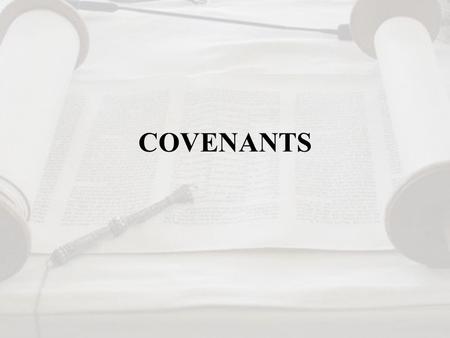 COVENANTS. Historical Covenants Covenants were common in the Near East from the third-millennium Sumer civilizations onward. The Hittites, around 1450-1200.