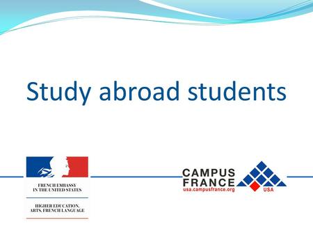 Study abroad students. This guide is for students participating in a study abroad program through their home university for a period of more than 90 days.