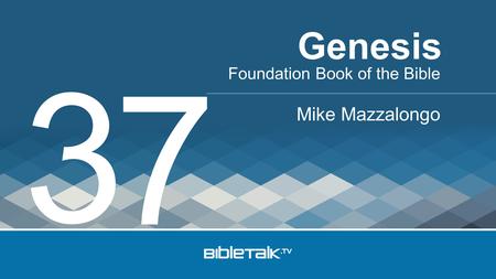 Foundation Book of the Bible Mike Mazzalongo Genesis 3 7.