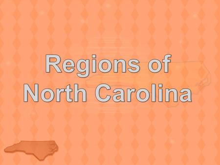 Regions of North Carolina