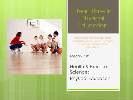 Heart Rate in Physical Education