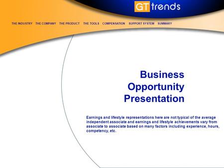 business opportunity presentation ppt