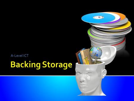 A-Level ICT Backing Storage.